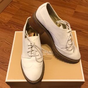 Michael Kors Edison Lace Up Oxfords